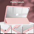 Miniatyrbild 4 av 5: ##/Passar iPad9 10.2 2019/2020/2021 skyddande fodral roséguld##/