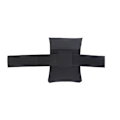 Miniatyrbild 3 av 6: ##/Liten sadelväska i lätt material Svart##/