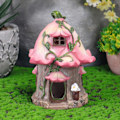 Miniatyrbillede 4 af 5: Havefigur Solcellelys Resin Udendørs Snegl Velkomstfigur Miljøvenlig Blomsterform Hus Solcellelandskabsbelysning til Gårdindretning snails