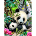 Miniatyrbild 1 av 5: ##/30x40cm DIY Diamantmålning Set för Vuxna och Barn - Jättepanda##/