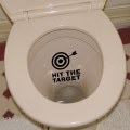 Pikkukuva 1 / 5: Tarrat, Hauska Seinätarra WC:lle, Kylpyhuoneelle, Keittiölle, PVC, 1 Väri