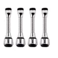 ##/Flexibel Munstycke Vattenkran 4-pack##/