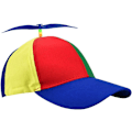 Miniatyrbillede 2 af 5: Klassisk Propeller Hat Farverig Sjov Hat Propeller Baseball Kasketter