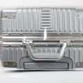 Miniatyrbillede 3 af 3: ##/PVC klar kuffertbetræk, grå stor velcro, 22 tommer##/