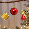Miniatyrbilde 3 av 3: ##/Blå julekule i skum, julepynt##/