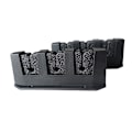 Miniatyrbillede 5 af 5: 3-Stangs Opbevaringsholder, 2 stk. Sort, ABS Plast