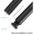 Pikkukuva 5 / 6: ##/Huonekalujalat, 4 kpl, säädettävät, sohvan jalat, korkeus: 100 mm##/