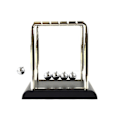Miniatyrbild 1 av 5: Experiment Newton Pendel Slitstark Klassisk Metall Experiment Newton Vagga för Fysik på Gymnasiet S
