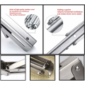 Miniatyrbilde 3 av 5: 2 stk. Foldbare Braketter 200 mm, Foldbar Konsollbrakett i Rustfritt Stål