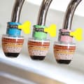 Miniatyrbillede 2 af 5: Vandfilter Aktiveret Kul Hane, 3 Dele Purificer Mini Wat