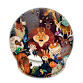 Miniatyrbild 2 av 5: En bit (Animal Paradise, ca 23*25,5*2cm) handledsstöd Mus