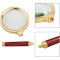 Miniatyrbilde 3 av 5: 2-pakke 10x lommeforstørrelsesglass for hjemmeundervisning, lesing og feilsøking