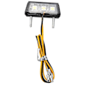 Miniatyrbillede 1 af 3: Motorcykel Dekorativ LED Baglygte Nummerpladelys Hvid bd
