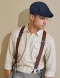 Miniatyrbillede 3 af 5: Vintage Mesh Ivy Beret Cap til mænd - Åndbar flad hat til sommergolf
