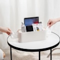 Miniatyrbillede 4 af 5: Sengestativ Hængende Opbevaringshylde Organizer Seng Organizer Kurv med