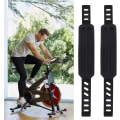 Miniatyrbillede 3 af 4: Træningscykel Pedalstropper, 1 Par Gummi Pedalstropper, Universelle