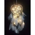 Miniatyrbilde 2 av 5: Drømmekatcher (20*45cm, Hvit, Lys), Boho Stil LED Lys Handema