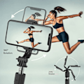 Pikkukuva 3 / 3: ##/Selfie-keppi Bluetooth Selfie-keppi Tripod Kaukosäädin 360°##/