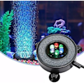 Miniatyrbillede 1 af 5: LED Akvarium Fiske Tank Luftsten Lys, Multifarvet Luftbobler