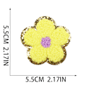Miniatyrbilde 3 av 5: ##/21 Broderte blomsterapplikasjoner for å sy på lapper på klær##/
