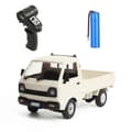 D12 Mini 1/16 2WD RC Bil Simuleringsdrift Klättring Truck LED-ljus On-Road 130 Motor Passar D12 för Leksaker