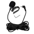 Bil Ljud Mikrofon 2.5mm/3.5mm Clip Jack Plug Mic Stereo Trådbunden Extern Mikrofon