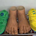 Miniatyrbild 4 av 4: ##/Grottmän-tofflor Roliga Latextofflor##/