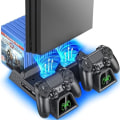 Pikkukuva 2 / 5: PS4-teline PS4-jäähdytystuulettimen kanssa Playstation 4/PS4 Slimille