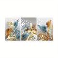 Miniatyrbild 2 av 5: ##/Dekorativ målning för vardagsrum 30*40*3 - Gyllene fjäril, Hotell r##/