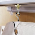 Miniatyrbild 4 av 5: ##/Klämrullar för U-spår (90 st) för U-spårsgardinkrokar##/