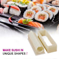 Miniatyrbillede 4 af 5: JiKaiX 1 Sæt Sushi Form Holdbar Praktisk Sushi Fremstillingsværktøj Alsidige DIY Sushi Form Sæt til Hjemmekøkken Round