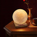 Miniatyrbilde 5 av 5: 3D Månelampe, 3 Fargede LED Nattelys, 15cm Diameter, USB Ladbar Måne Nattelys for Soverom