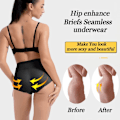 Miniatyrbillede 5 af 5: （M）Dame Butt Lifter Paddede Kontroltrusser Hip Enhancer Underwear