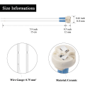 Miniatyrbillede 1 af 5: Bin-pin base 10 stk., Stik G4, GU3.5, G6.35, GY6.35, GX5.3, GU