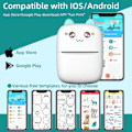 Miniatyrbillede 4 af 4: ##/Minifotoprinter til smartphone WiFi-printer##/
