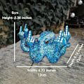 Miniatyrbillede 1 af 5: Blæksprutte Statue med Langefinger i Resin til Have Indendørs Udendørs