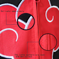 Pikkukuva 5 / 5: Akatsuki Itachi -asu -viitta Cosplay-asu Uchiha Itachi