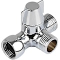 Miniatyrbillede 1 af 5: 3-vejs bruseaflederventil G1/2i, 3-vejs aflederventilkontakt til multifunktionel brusevandsseparatoradapter brusetilbehør