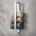 Miniatyrbillede 2 af 5: Badeværelses Håndklædeholder, Selvklæbende Væghængt Håndklædeholder, 304