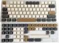 XDA Profil Keycaps 125 Retro PBT Tangentbordskapsset Färg Sublimering