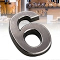 Miniatyrbilde 4 av 5: Digitskilt 3D Selvklebende 0-9 Platering Tall Dørskilt for Hjemmet 1