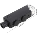 Miniatyrbilde 4 av 5: 60-100X Justerbar LED-belyst Mikroskop Håndholdt Forstørrelsesglass