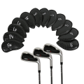 Miniatyrbild 4 av 6: ##/12 st Syntetiskt Läder Golfklubba Huvud Järn Skydd MT/PU##/
