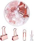 ##/72 delar kontorsmaterialset, inklusive 22 klämmor/30 pappersklämmor##/
