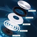 Svart Mini Joystick Telefon 360° Mobilspelkontroll