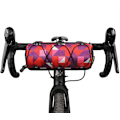 Miniatyrbillede 2 af 4: Rød Camouflage - 1 stk, Styrbåndstaske - MTB Opbevaringstaske - Pro Road