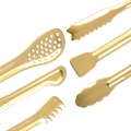 Miniatyrbilde 5 av 6: ##/Forgylte Mini Servertangsett 6-tommers Forrettertang Rustfritt##/