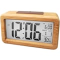 Miniatyrbild 1 av 4: ##/Digital väckarklocka, Väckarklocka i trä, Digital klocka, Massivt trä##/