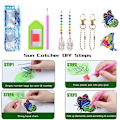 Miniatyrbild 5 av 5: ##/Diamantmålad Nyckelring Jul Kristalldiamant##/