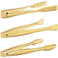 Miniatyrbilde 3 av 6: ##/Forgylte Mini Servertangsett 6-tommers Forrettertang Rustfritt##/